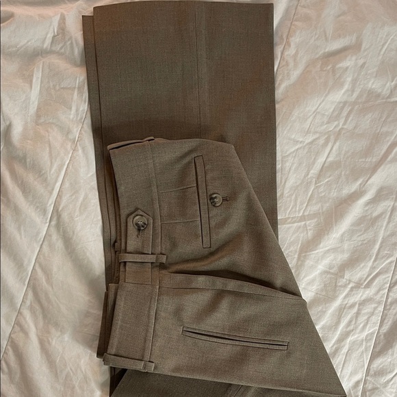 LOFT Heather Taupe Trousers - Kate Pant - Picture 3 of 3